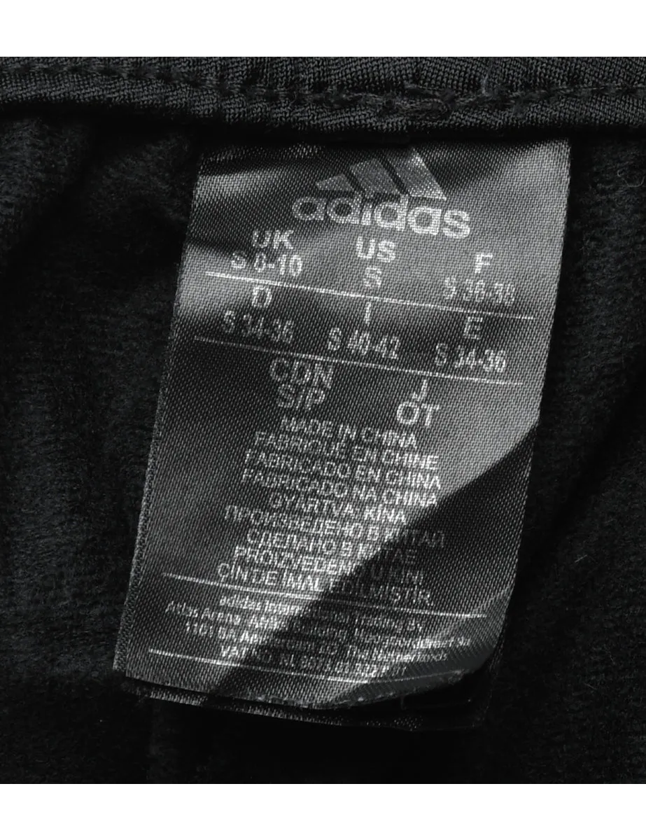 Adidas Black & Pink Contrast Track Pants - W28 L32