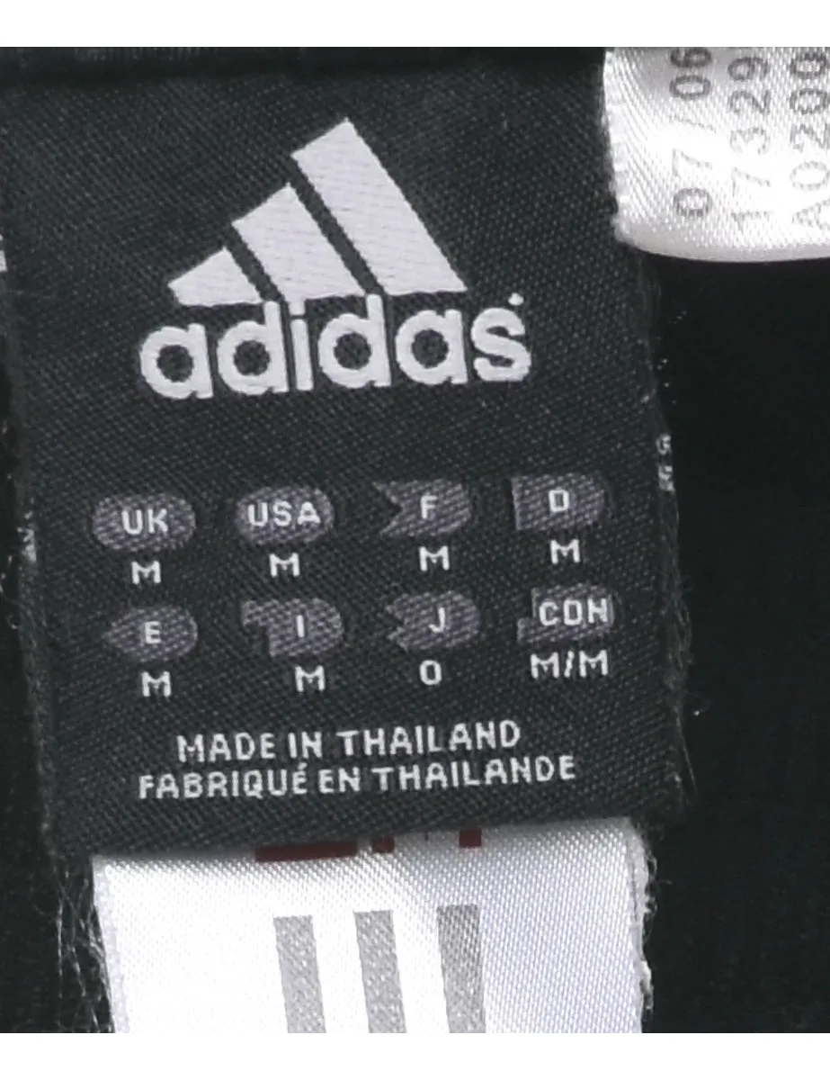 Adidas Black & White Track Pants - W28 L28