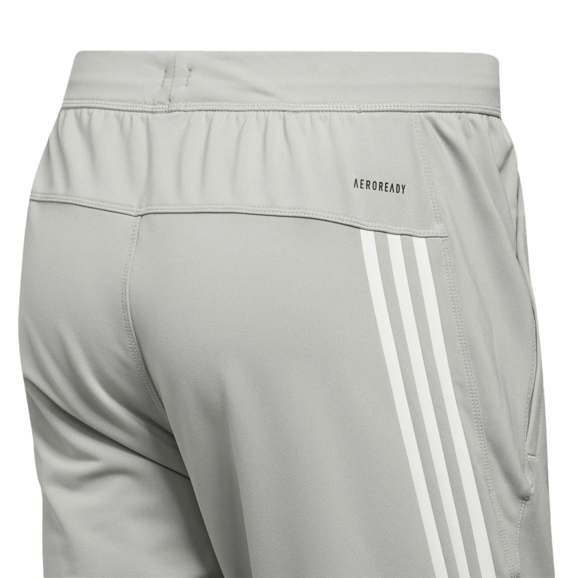 adidas Men's Aeroready 3-Stripes Cold Weather Knit Pants Metal Grey