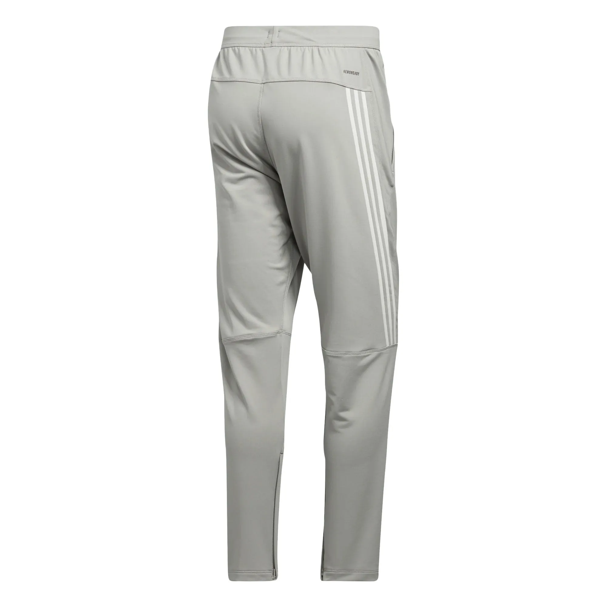 adidas Men's Aeroready 3-Stripes Cold Weather Knit Pants Metal Grey