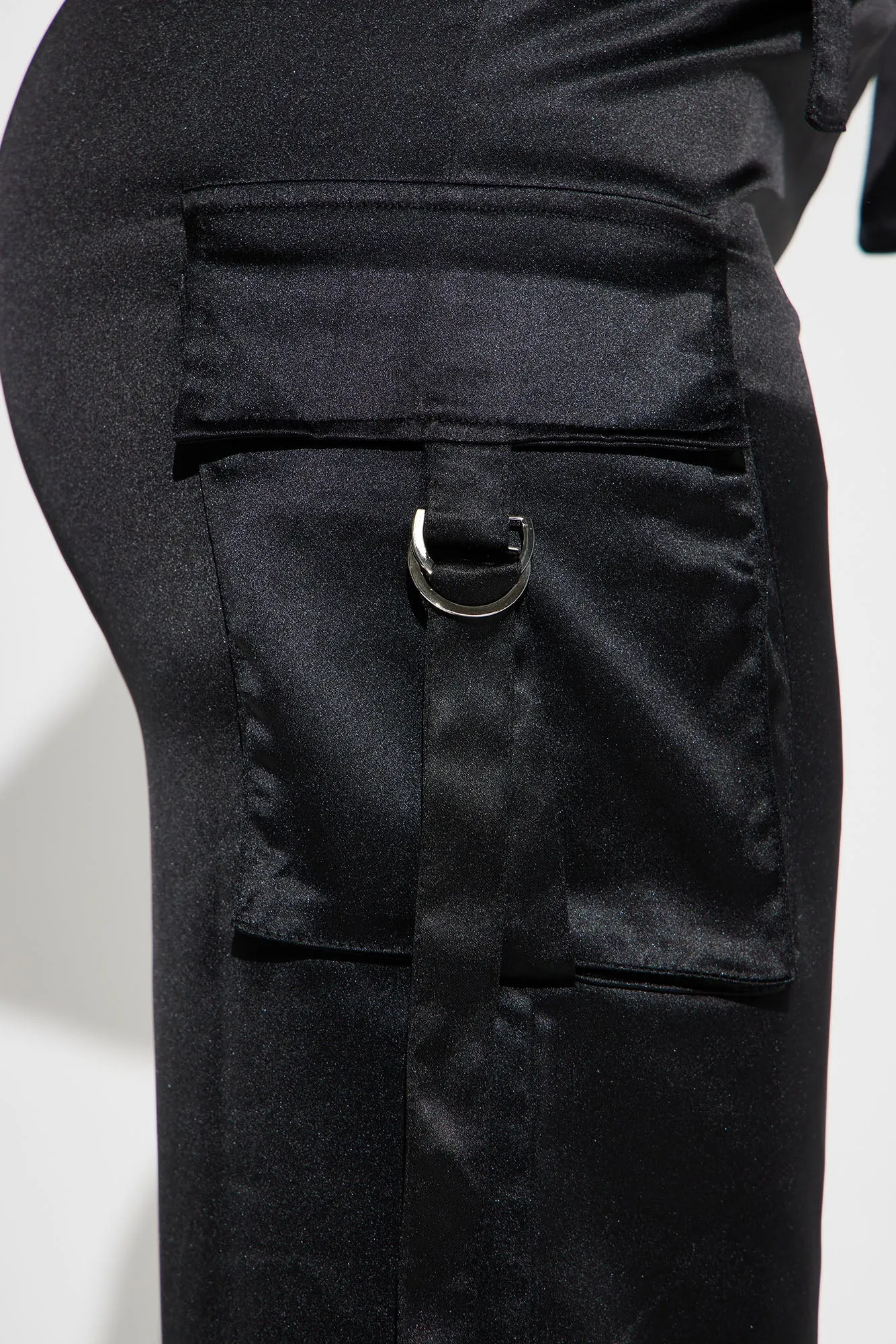 Always Slaying Cargo Pant Set - Black