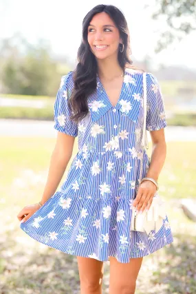 Back in Bloom Floral Mini Dress