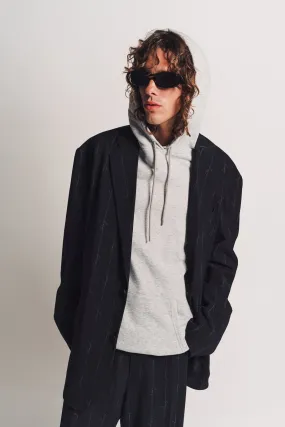 BALENCIAGA | SINGLE BREASTED LOGO BLAZER JACKET