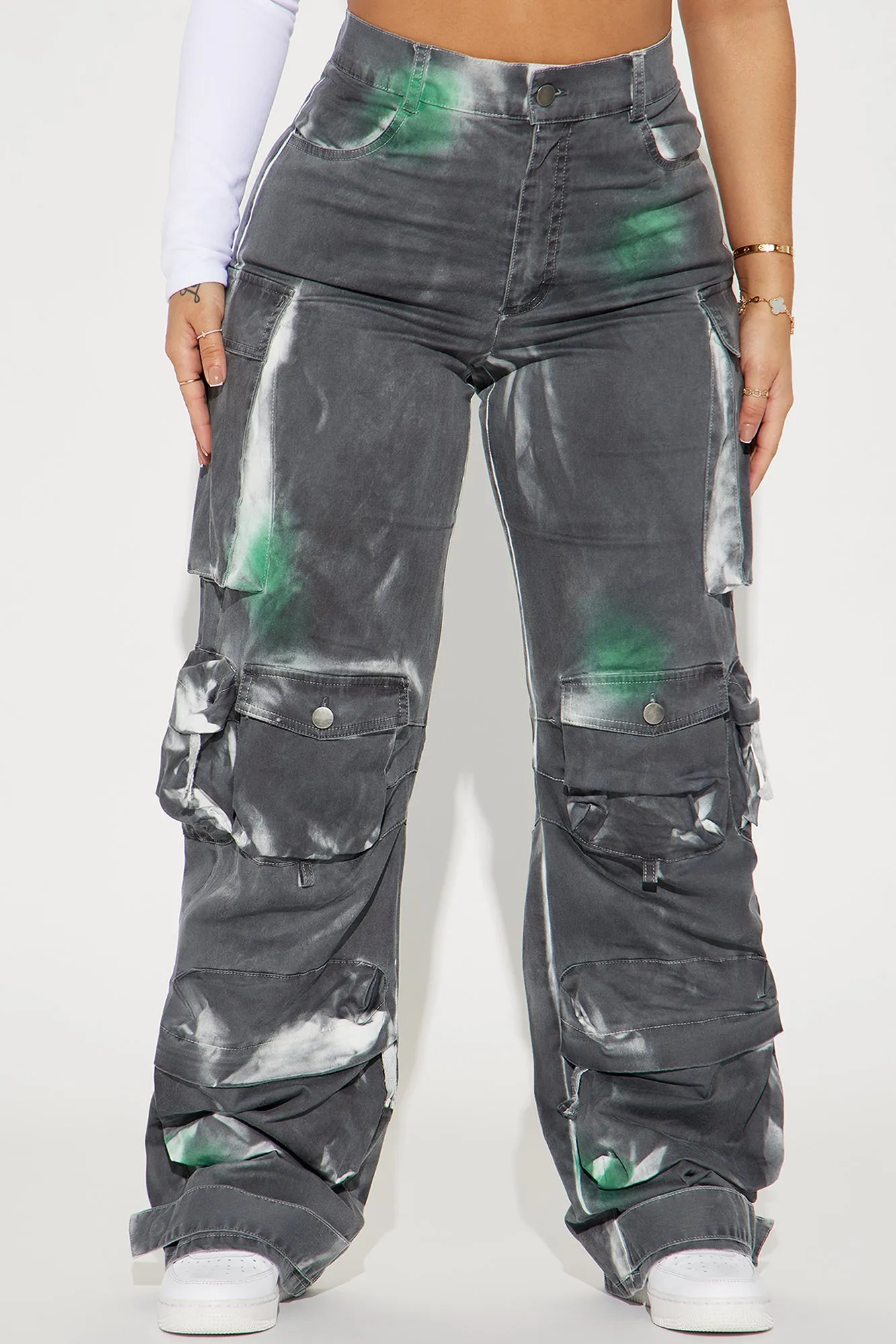Big Time Cargo Pant - Charcoal/combo