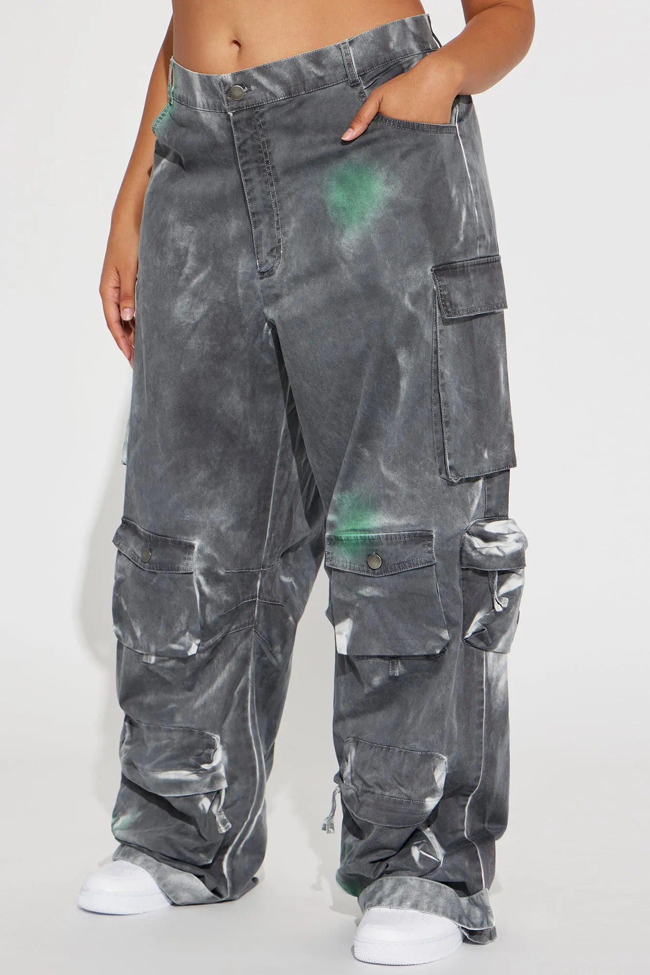 Big Time Cargo Pant - Charcoal/combo