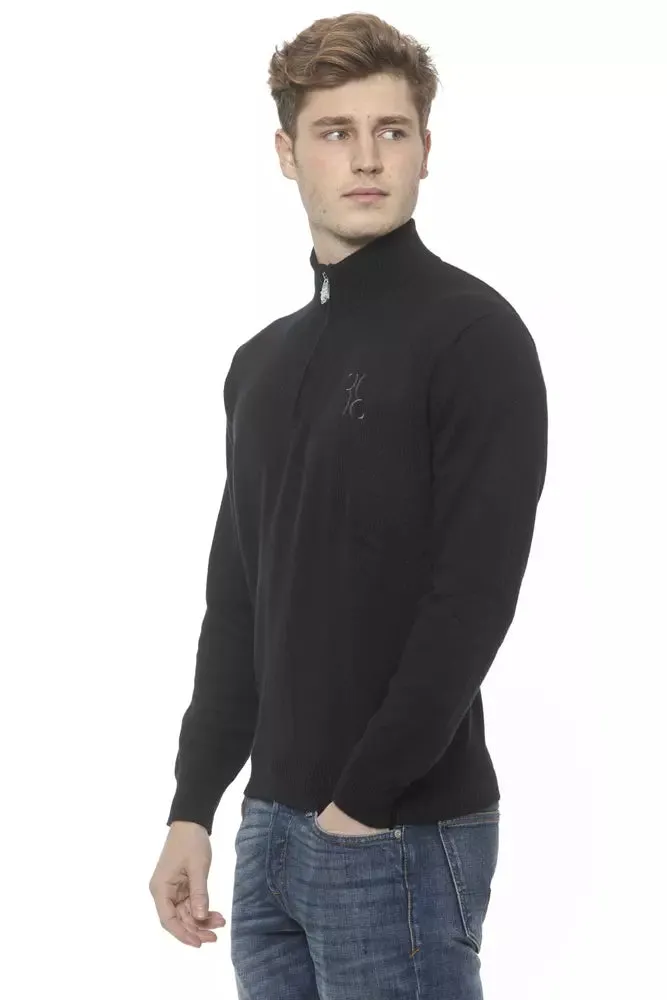 Billionaire Italian Couture Black Cashmere Sweater