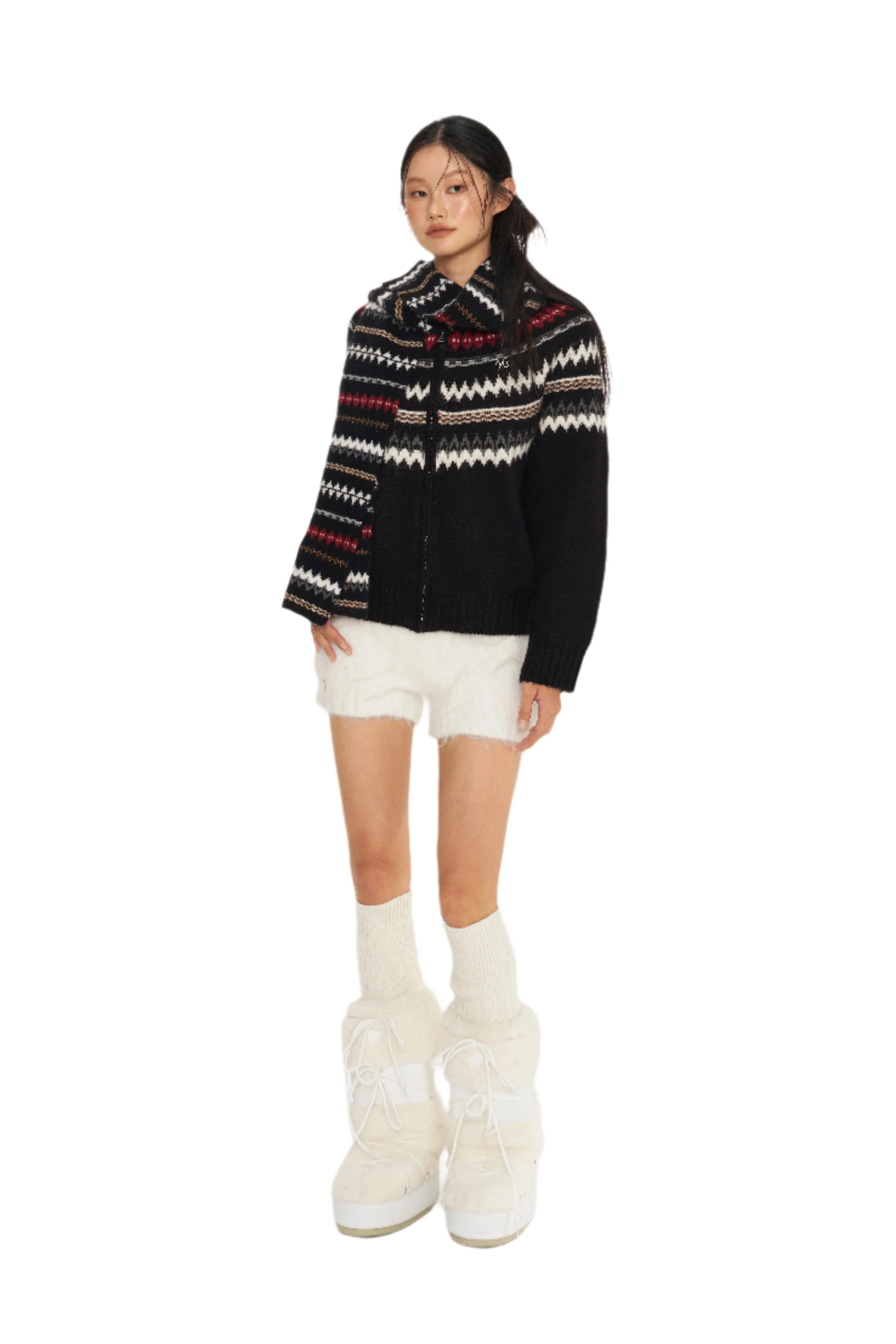 Black FairIsle Sweater