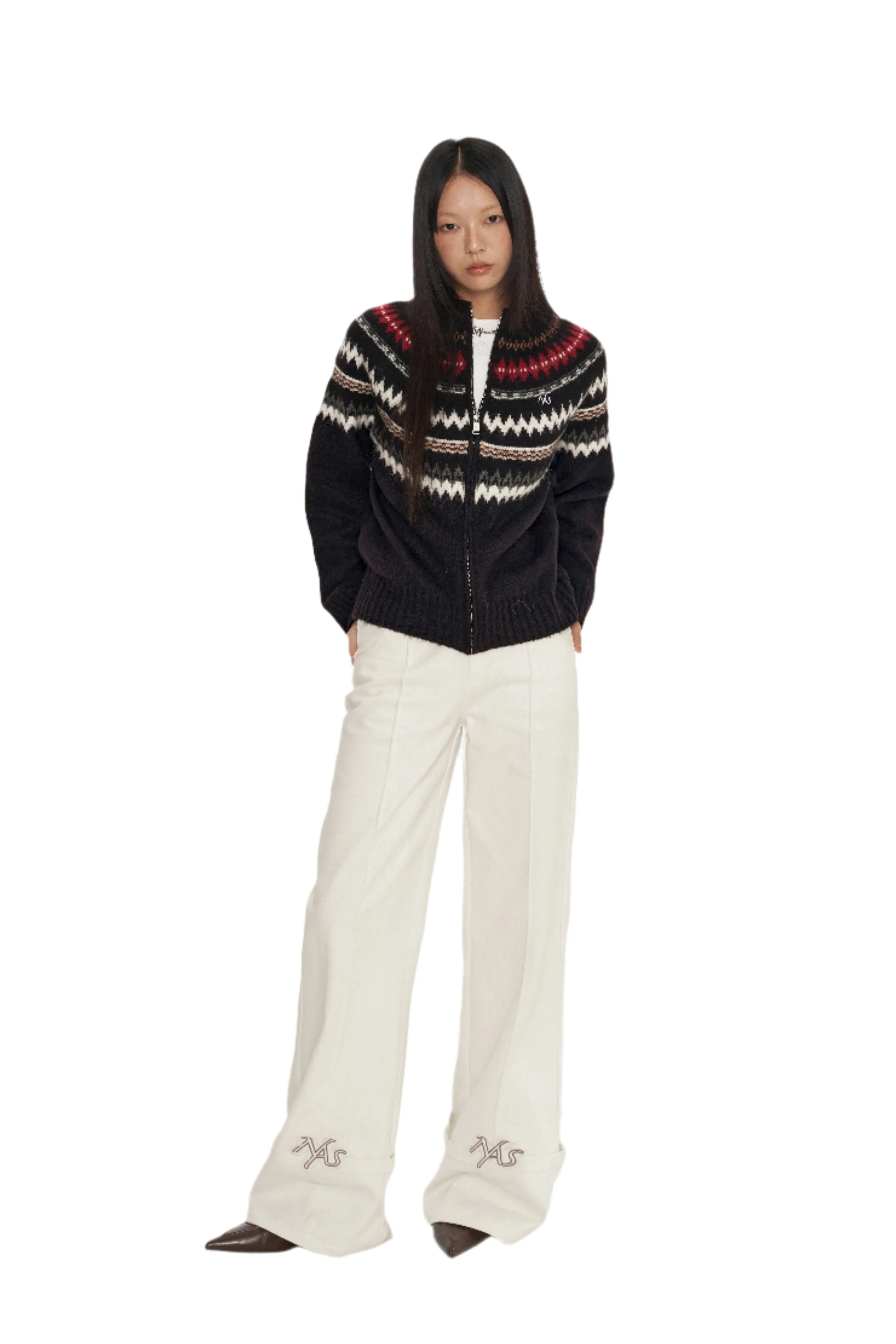 Black FairIsle Sweater