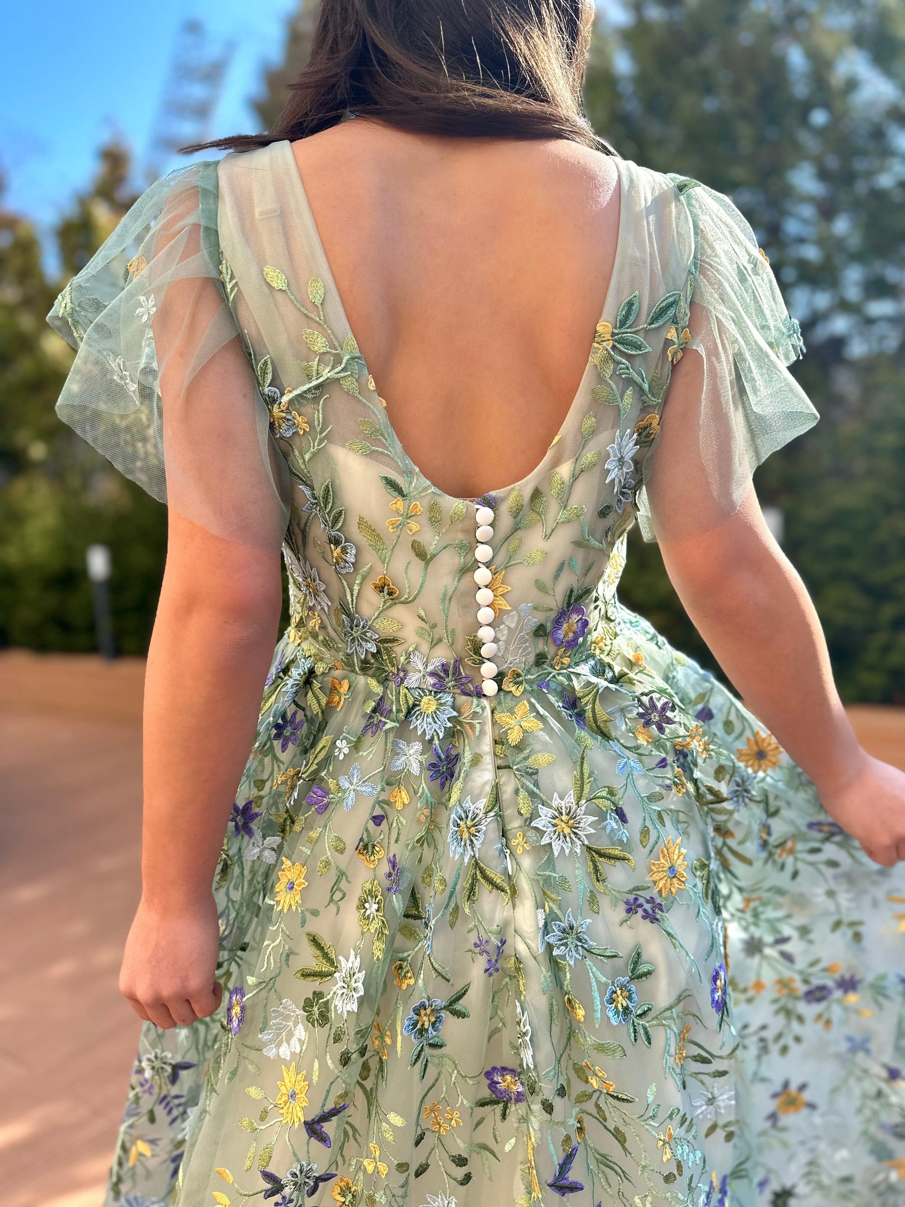 Botanical Elegance Gown
