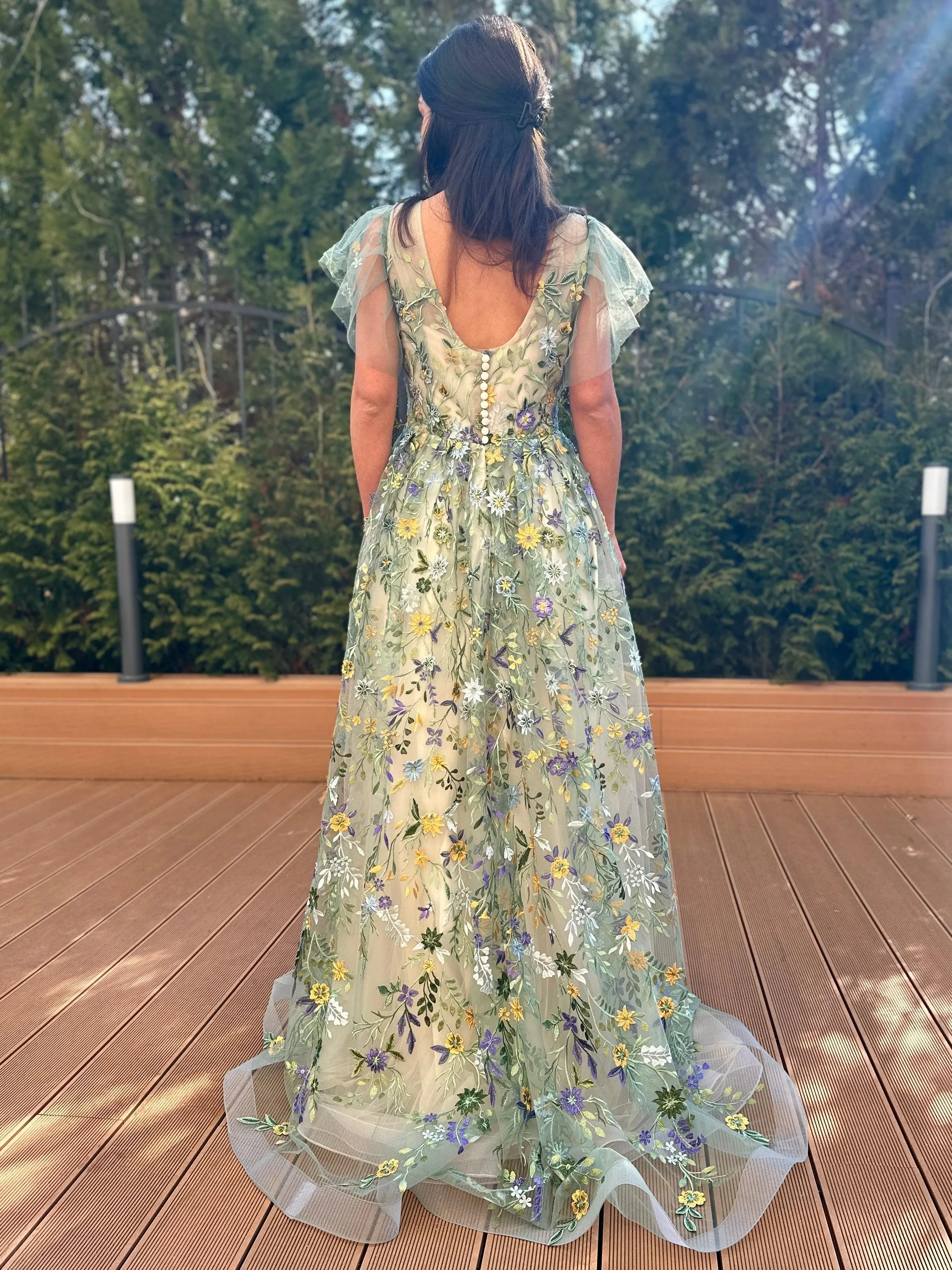 Botanical Elegance Gown