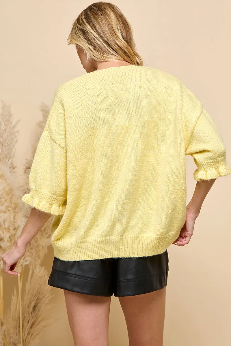 Bow Tie Front Cardigan