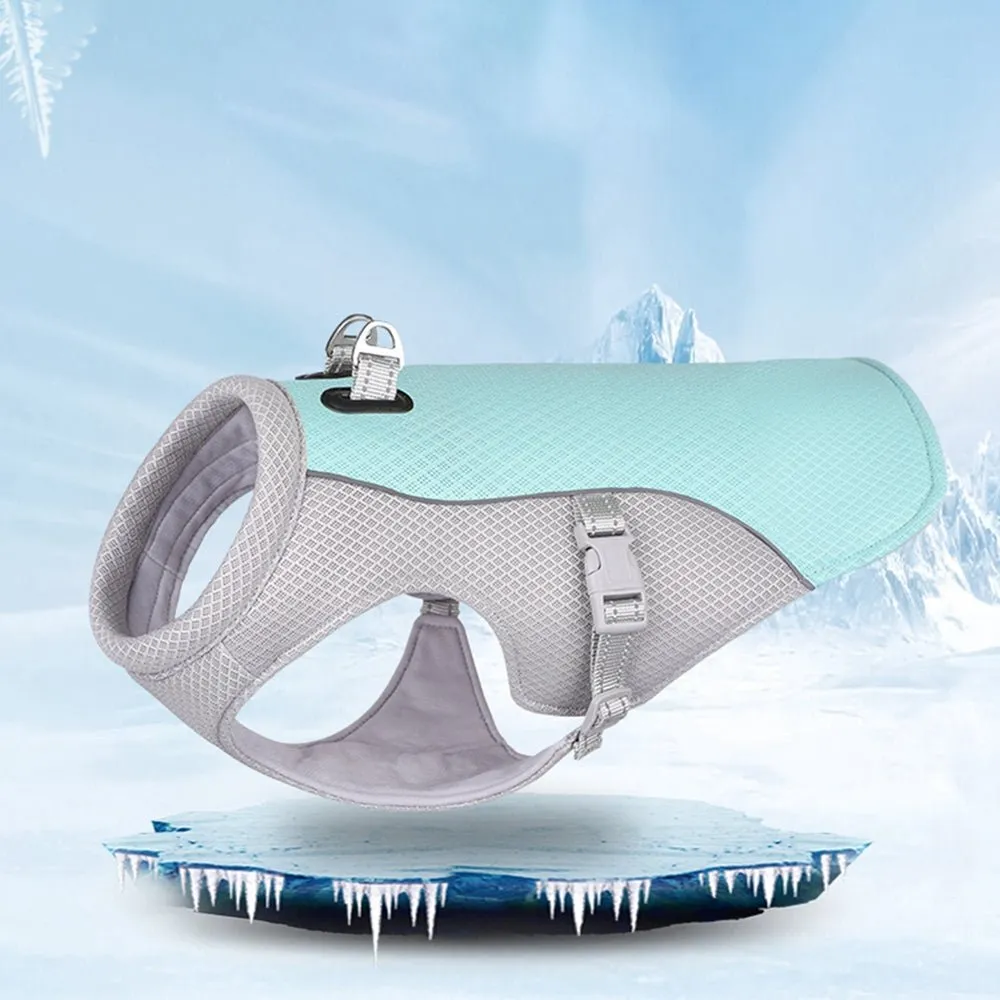 Breathable Summer Dog Cooling Vest for Heat Protection Outdoors