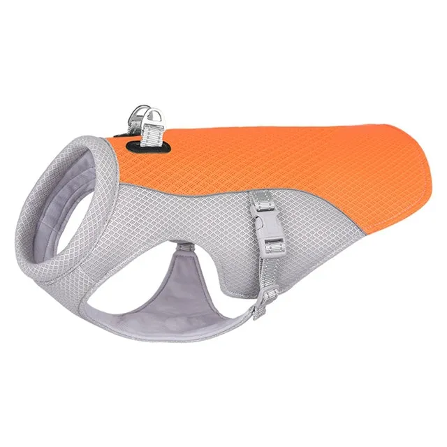 Breathable Summer Dog Cooling Vest for Heat Protection Outdoors