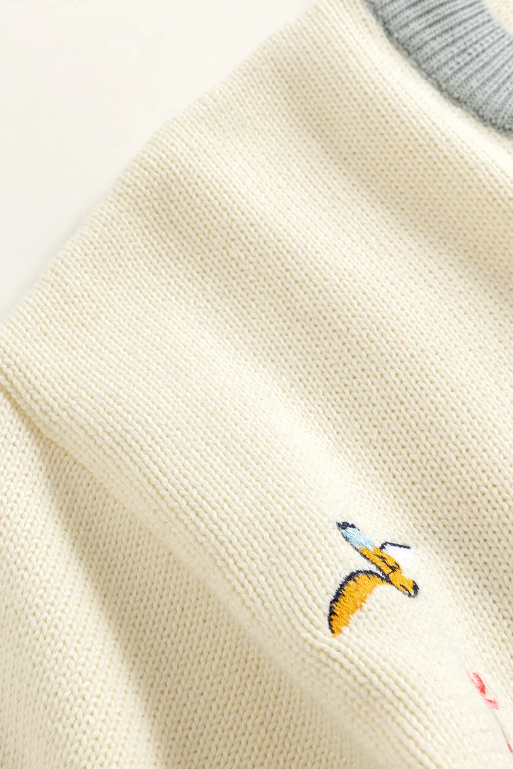 Celestial Embroidery Sweater