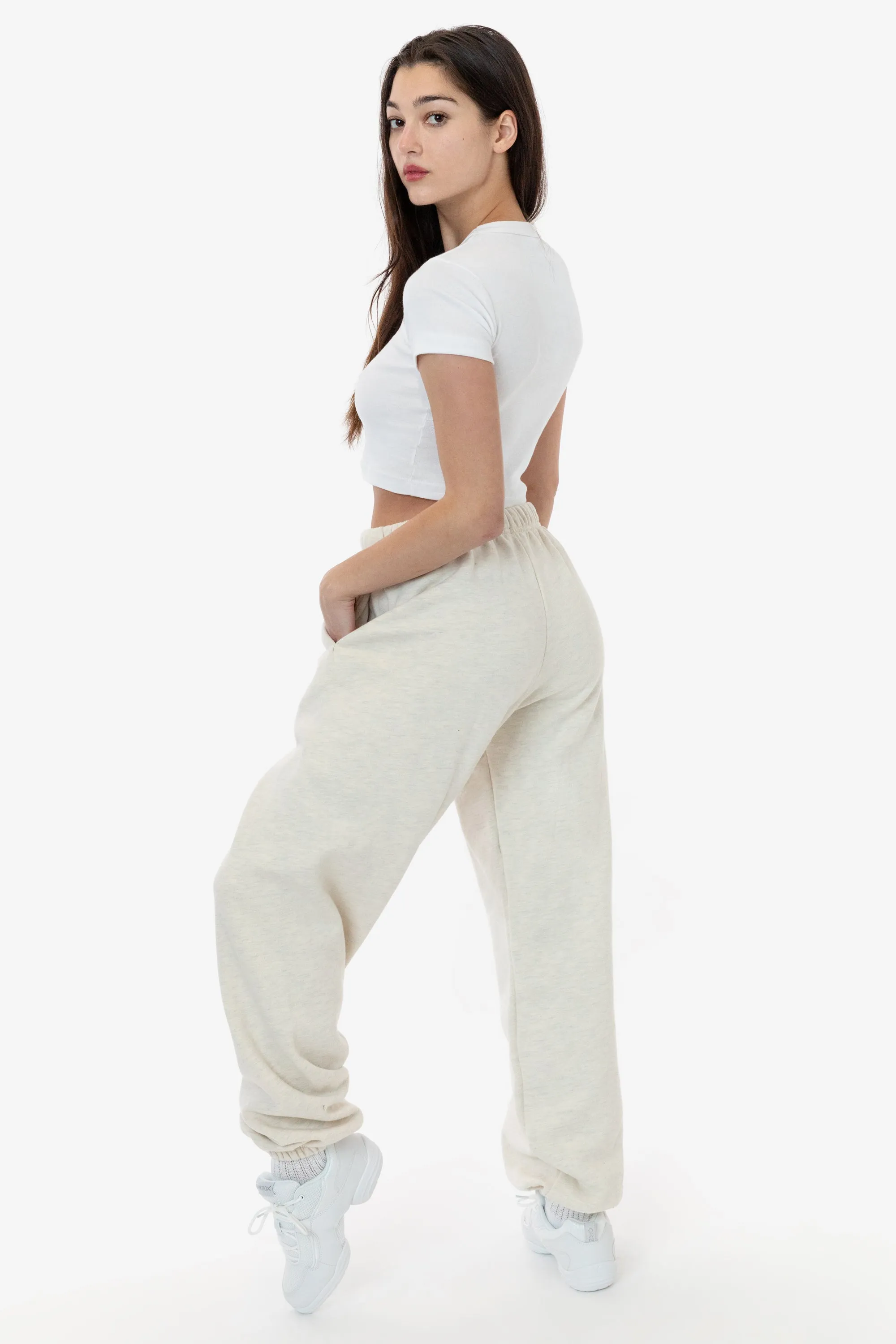 CF394 - Cotton Fleece High Waist Sweatpants