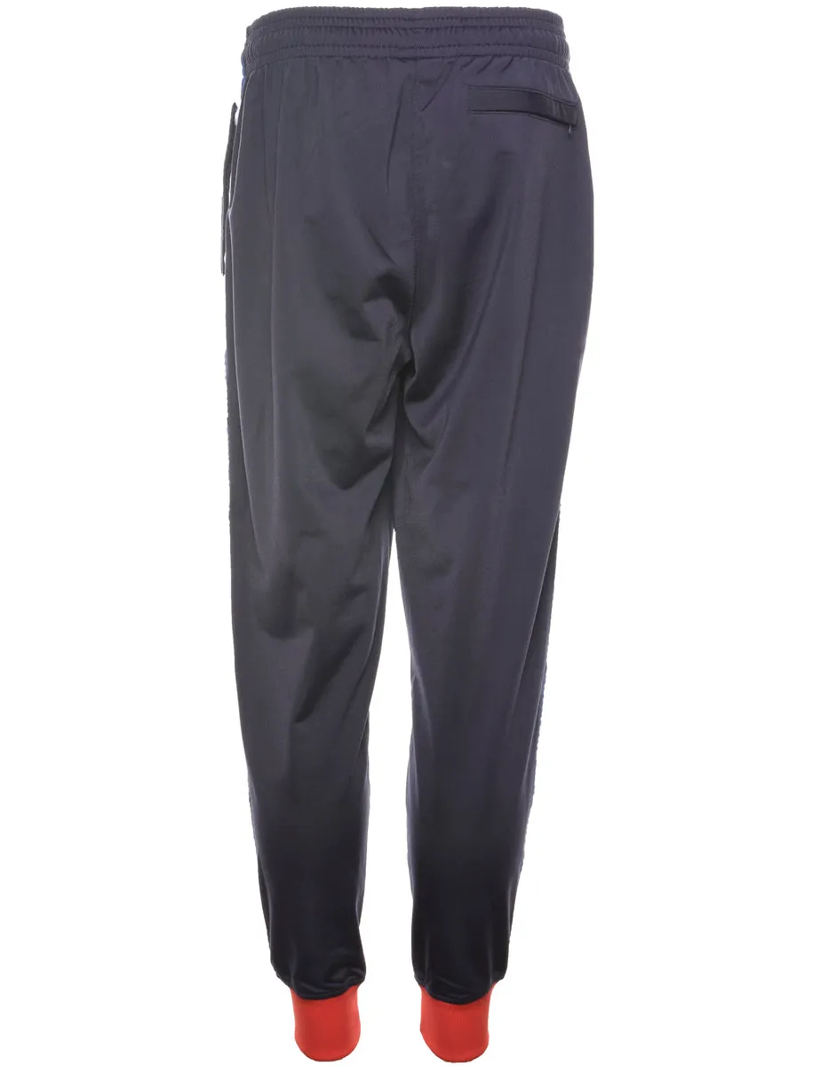 Champion Navy & Red Track Pants - W35 L30