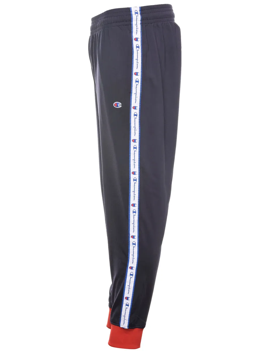 Champion Navy & Red Track Pants - W35 L30