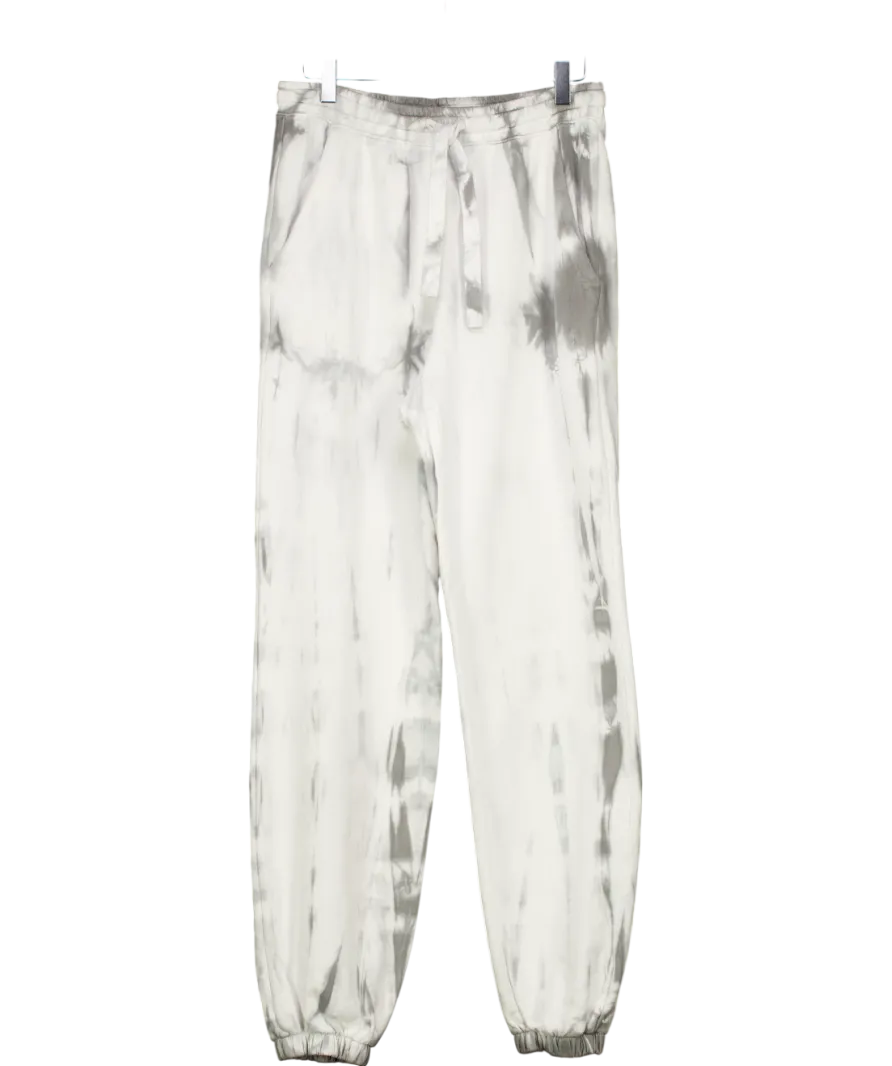 CHristian Zen Grey Tie-dye Cotton Pants Joggers UK S