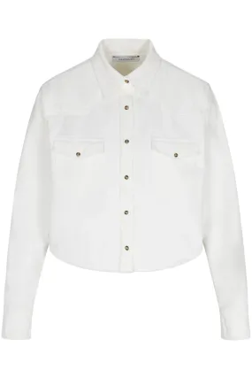 Cropped Western Button Up | Sophia