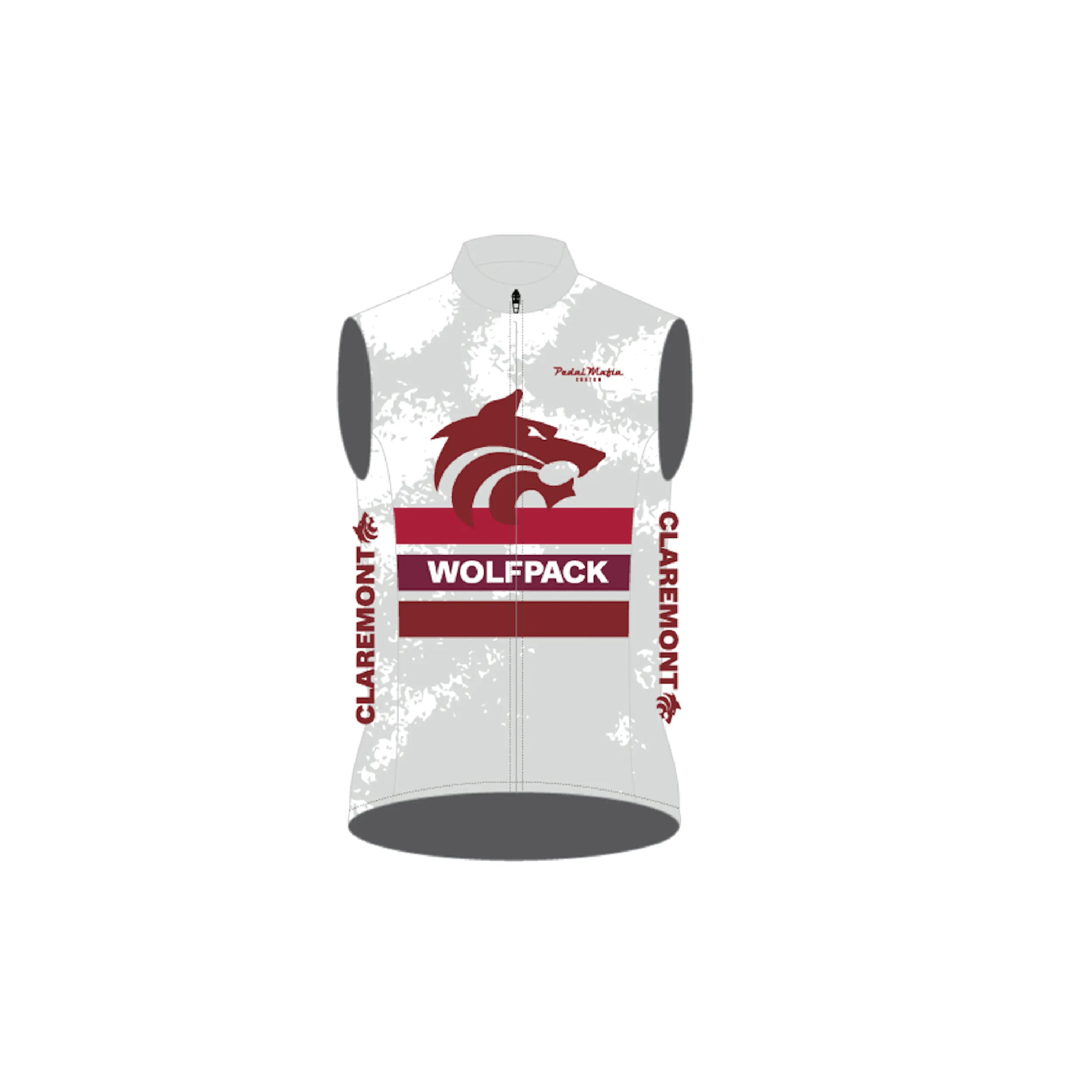 Custom Vest - CLAREMONT WOLFPACK