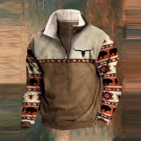 Daniel | Quarter zip-up pulóver