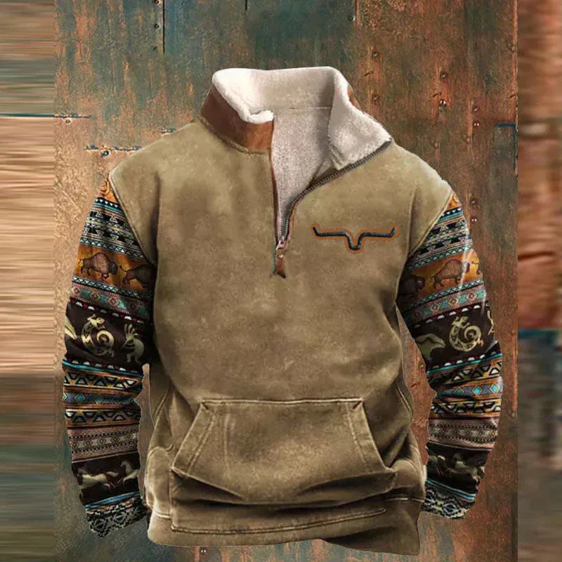 Daniel | Quarter zip-up pulóver