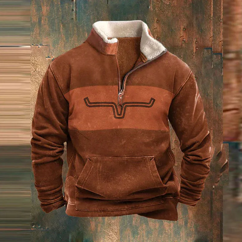 Daniel | Quarter zip-up pulóver
