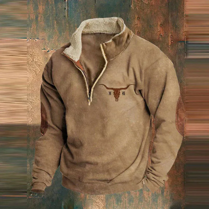 Daniel | Quarter zip-up pulóver