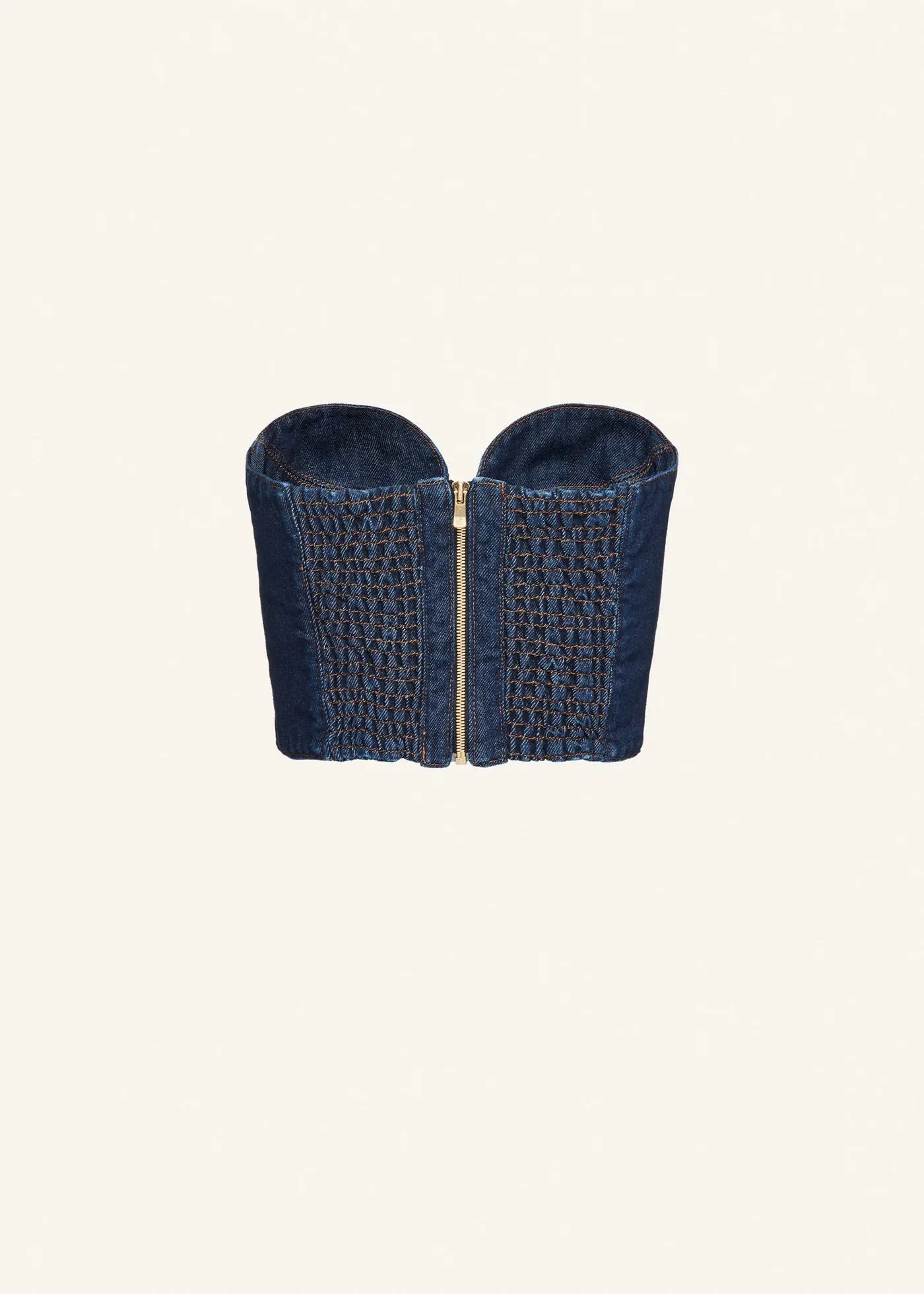 Denim Corset Top