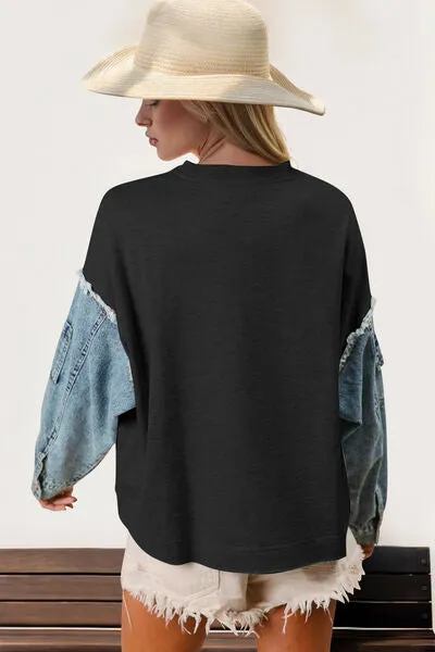 Double Take  Edge Star Sweatshirt