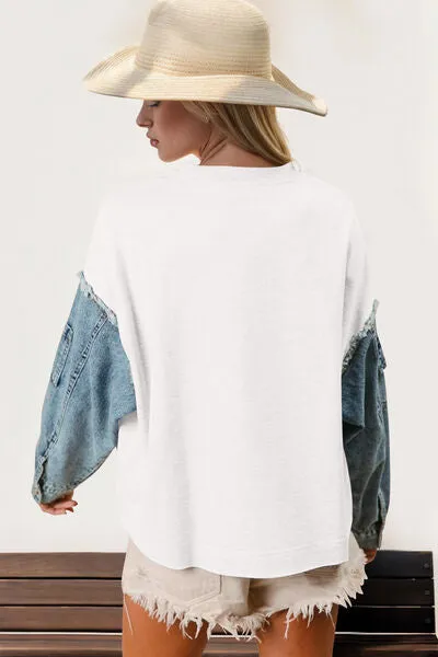Double Take  Edge Star Sweatshirt