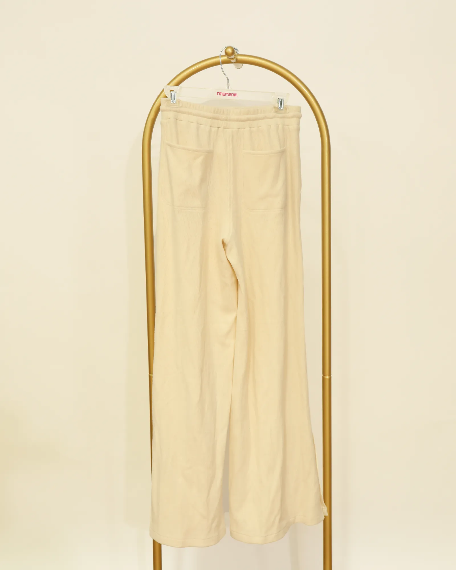 Drawstring Track Pants - Cream