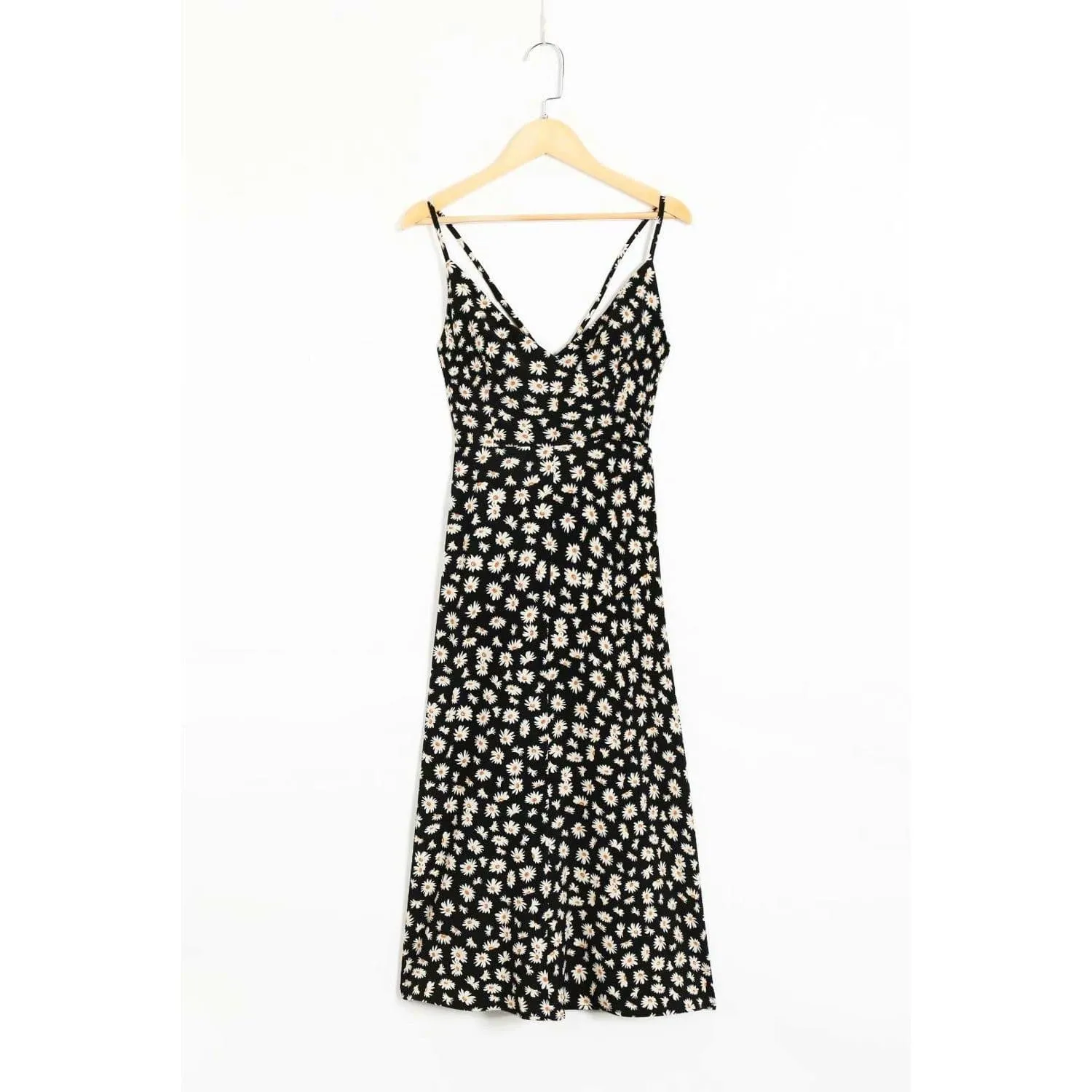 ELEGANT FLORAL MIDI DRESS