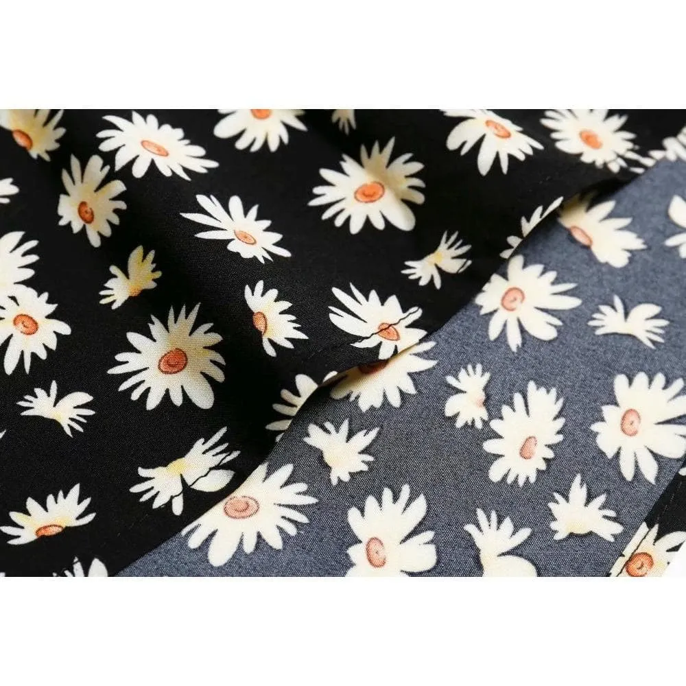 ELEGANT FLORAL MIDI DRESS