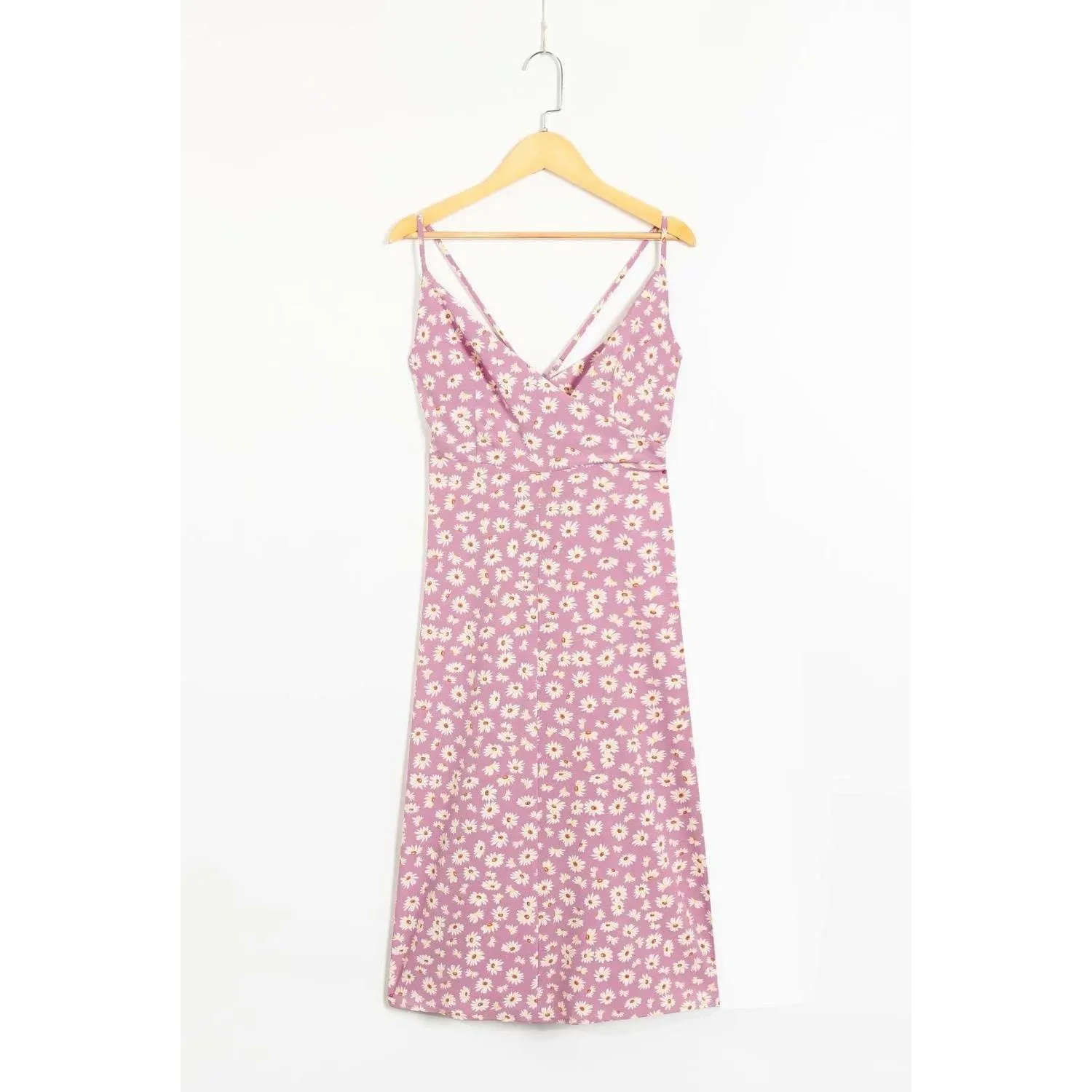 ELEGANT FLORAL MIDI DRESS