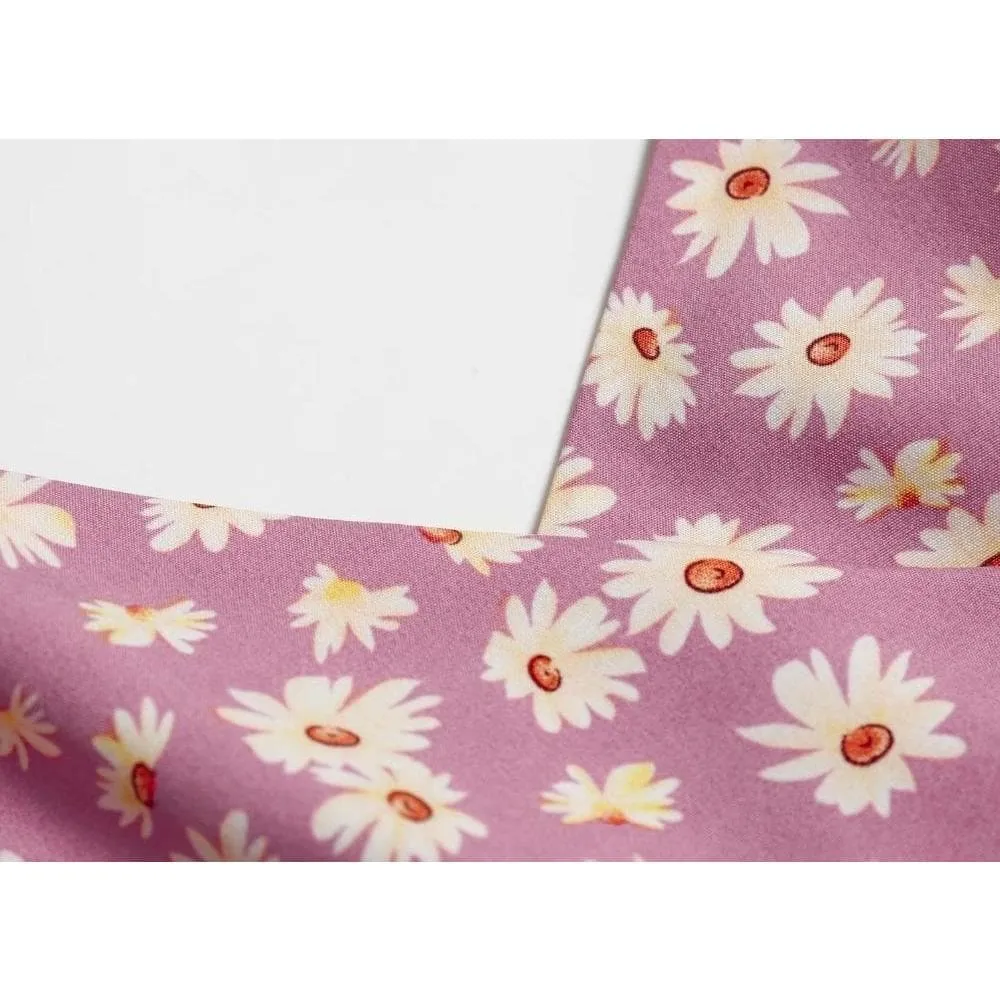 ELEGANT FLORAL MIDI DRESS