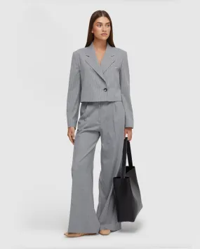 Ellis Pinstripe Suit Jacket