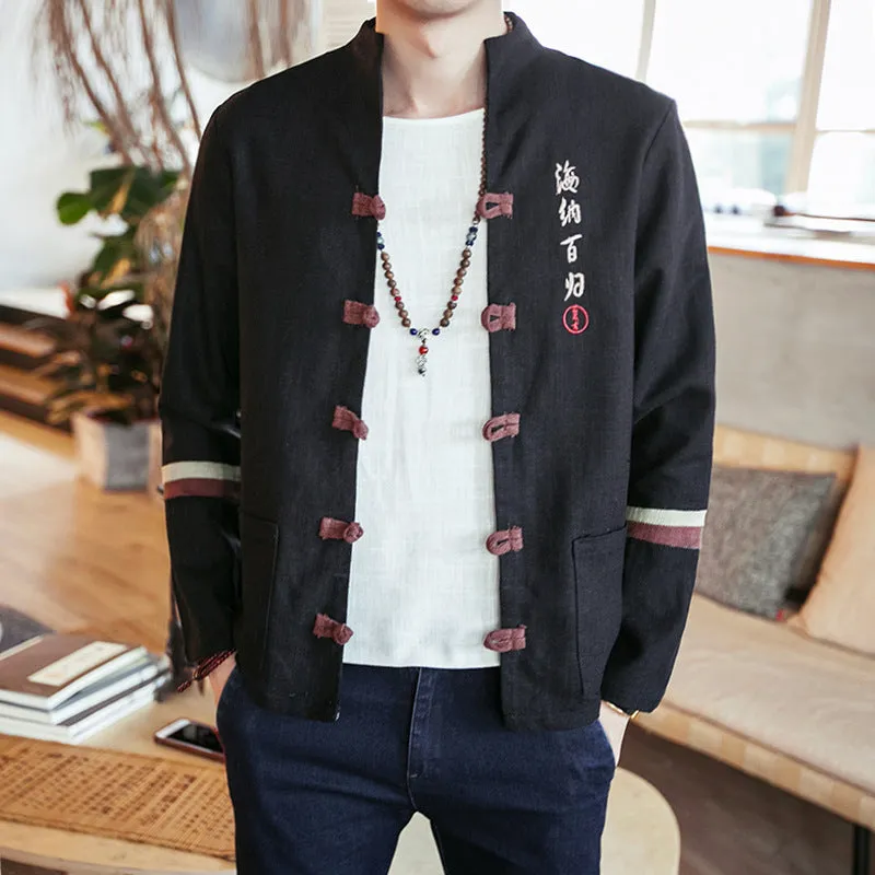Embroidered Shaolin Coat