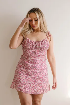 Emma Ditsy Floral Mini Dress