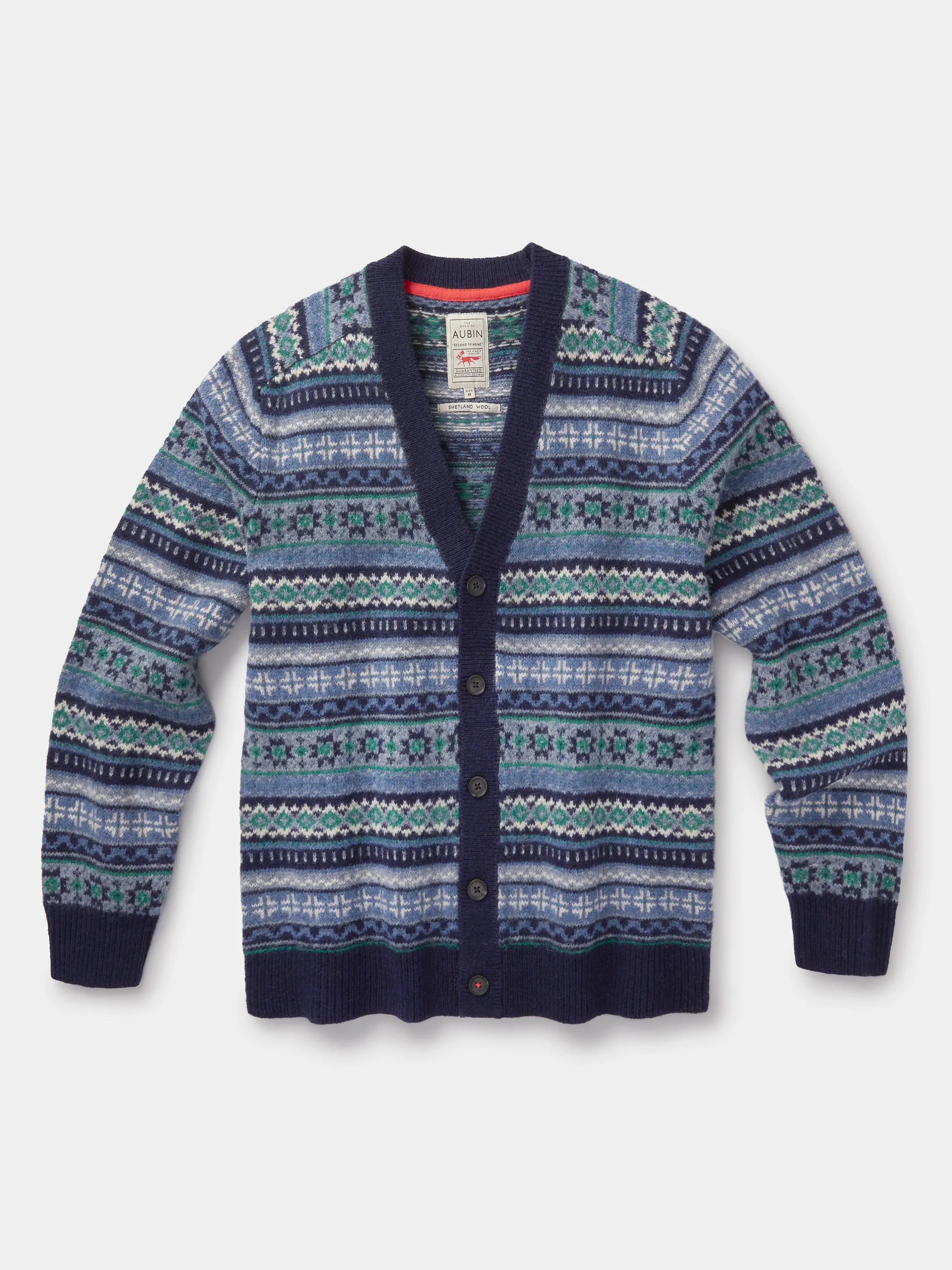 Fairisle Wool Cardigan