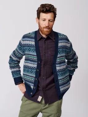 Fairisle Wool Cardigan