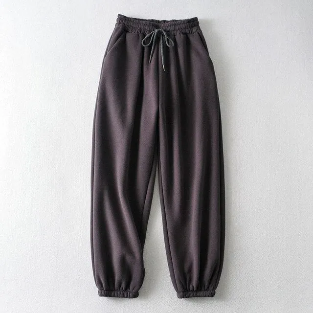 FashionSierra - Womens Thick Warm Fleece Pants