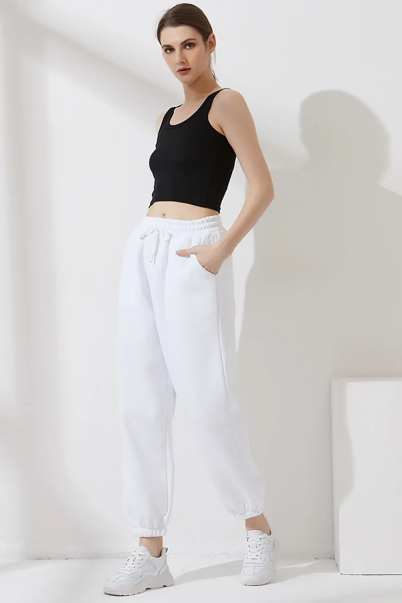 FashionSierra - Womens Thick Warm Fleece Pants