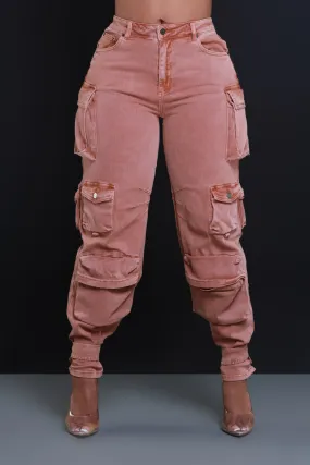  Wide Leg Cargo Utility Style