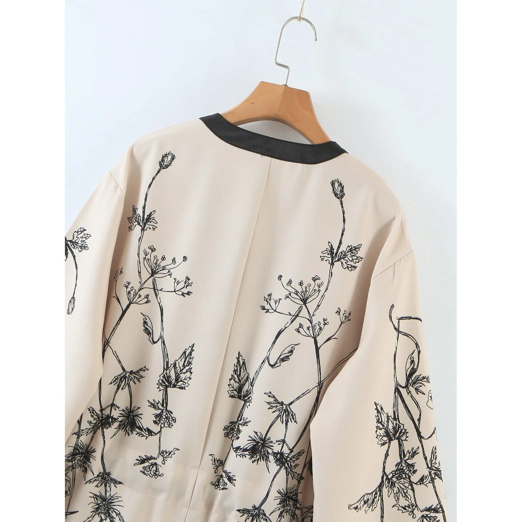 FLARE LONG SLEEVE DRESS