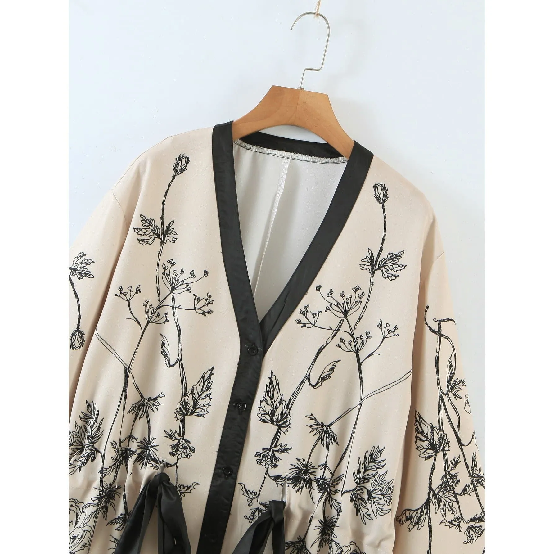 FLARE LONG SLEEVE DRESS
