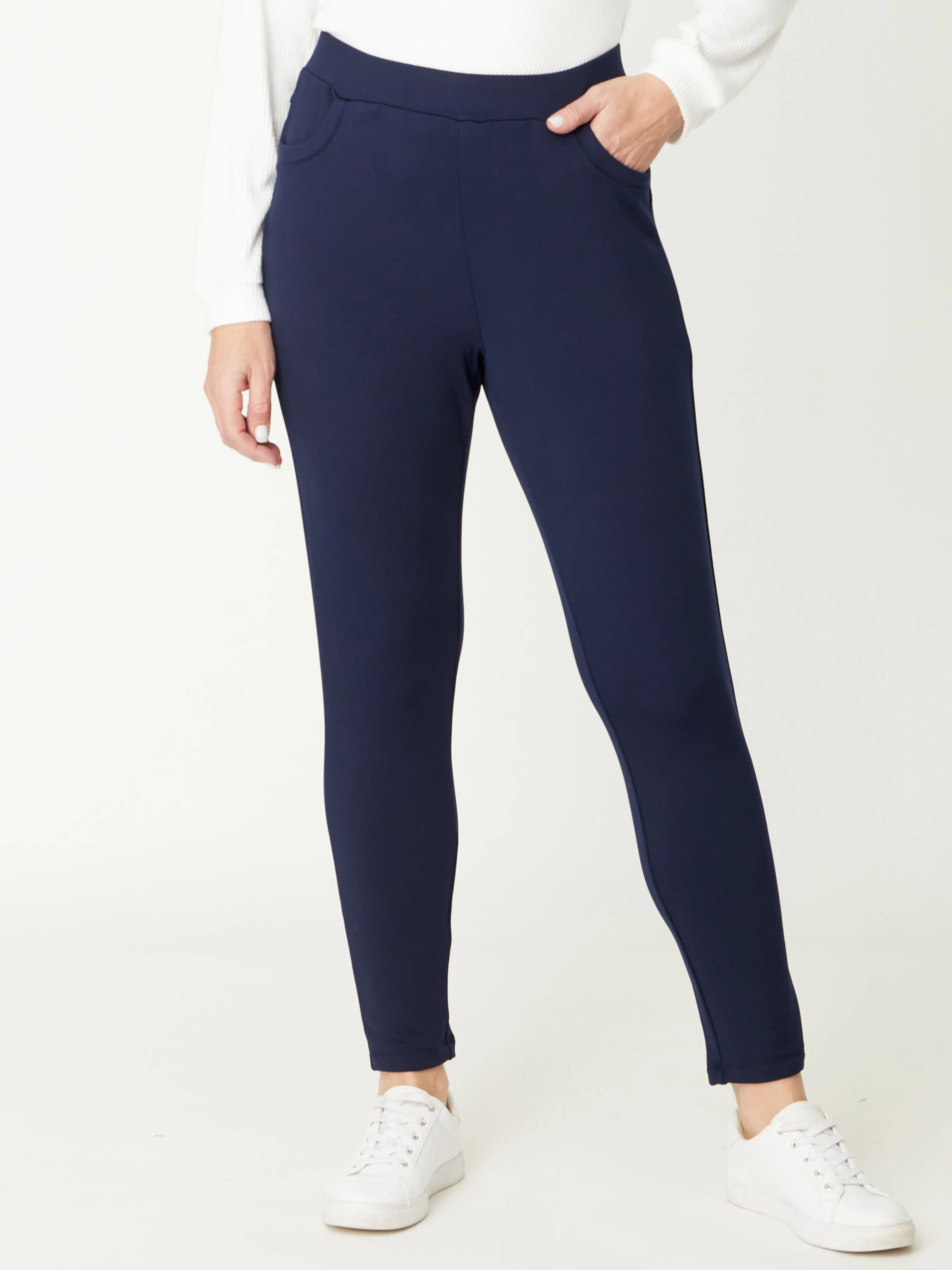 Fleece Silvana Pant - Navy - 31188