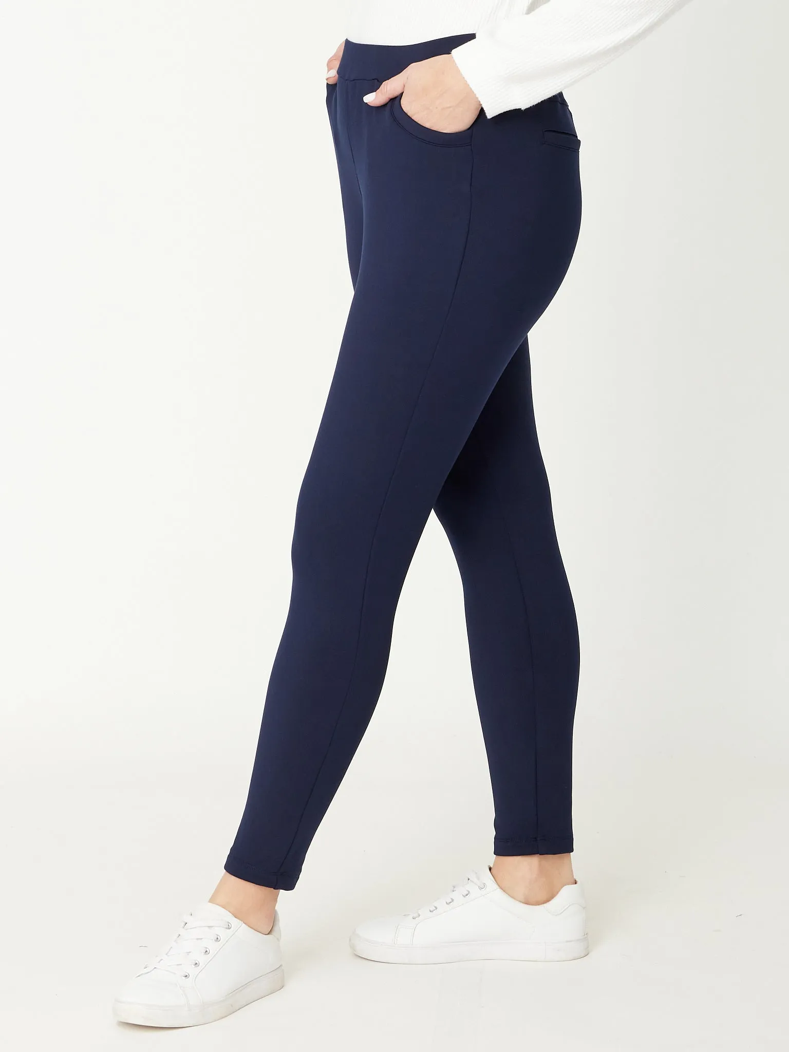 Fleece Silvana Pant - Navy - 31188