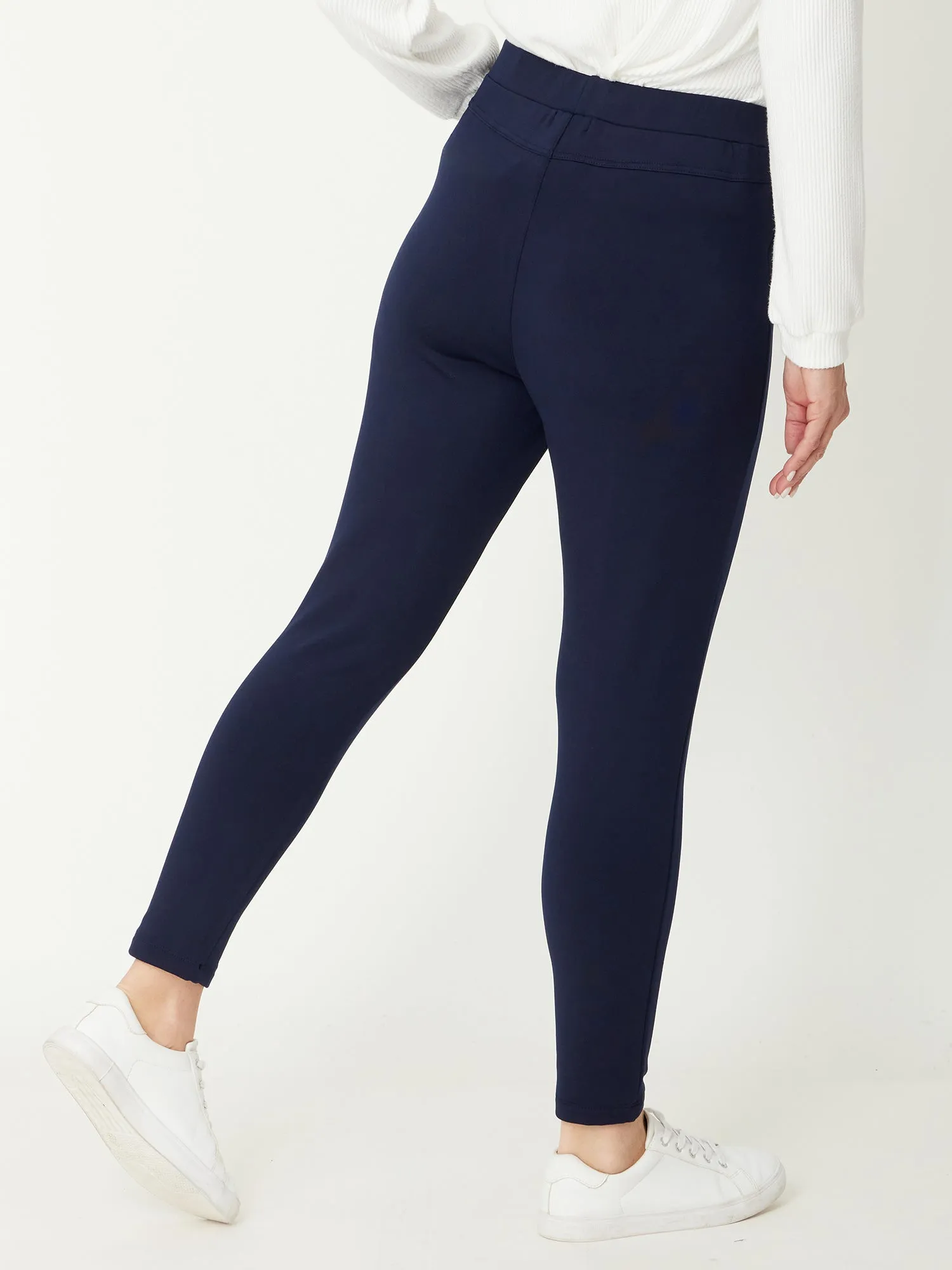 Fleece Silvana Pant - Navy - 31188
