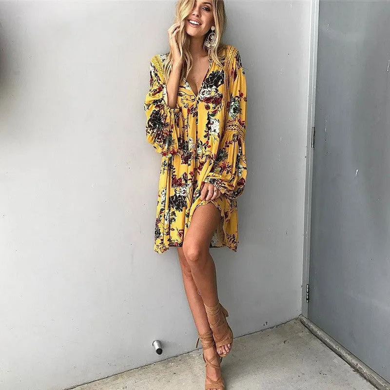 Floral Loose Dress